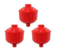 Mini Filtro Trappola per Acqua e Aria Monouso 3 Pezzi (Rosso)