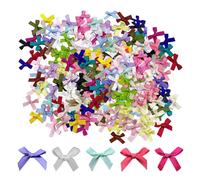 Mini Fiocchi Colorati 4,4 cm - 200 Pezzi Su Entrambi i Lati per Cucito, Artigianato, Regali e Decorazioni per Matrimoni