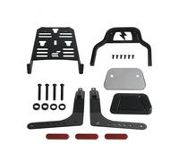 Mini Fit Per Harley Softail Low Rider S FXLRS 2020-2025 Supporto per bagagli con schienale staccabile posteriore per moto Low Rider Schienale Posteriore per Moto passeggero rimovibil(Chrome)