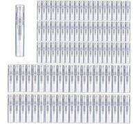 Mini flacone di profumo da 3 ml, 100 pezzi, piccolo flacone spray ricaricabile, flacone di profumo, flacone di collutorio per la pulizia, oli ess