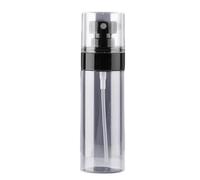 Mini flacone spray da viaggio in plastica trasparente, vuoto, ricaricabile, mini flaconi spray per liquidi (80 ml)