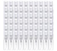 Mini flaconi spray in vetro da 60 pezzi, flaconi campione di profumo ricaricabili da 3 ml, atomizzatore di profumo trasparente da viaggio per la pulizia, mini spray in vetro per oli essenziali