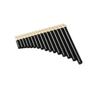 Mini flauto di Pan Flauto di Pan a 16 canne, strumento musicale portatile for l'insegnamento, tradizionale, flauto for regali musicali for amanti della musica(Beige Brown)