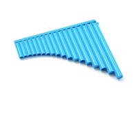 Mini flauto di Pan portatile Flauto di Pan portatile in scala C con layout ergonomico Musicale popolare for attività all'aperto foro(Blue-18)