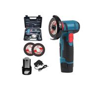 Mini Flex Mini Smerigliatrice Taglierina Elettrica A Doppia Batteria Litio 12v 1.5ah 76mm 19500rpm Doppio Disco