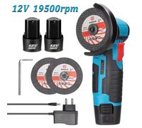 MINI FLEX SMERIGLIATRICE A 2 BATTERIA LITIO 12V 76MM SMERIGLIATRICE ANGOLARE