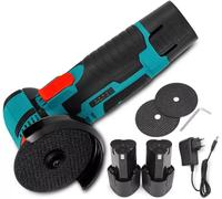 MINI FLEX SMERIGLIATRICE A DOPPIA BATTERIA LITIO 18V 1.5AH 76MM 19500RPM