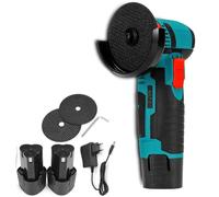 Mini flex smerigliatrice con 1 batteria litio 12V 1.5Ah 76mm 19500RPM