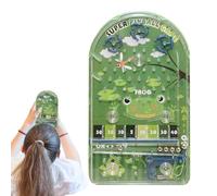 Mini flipper giocattolo - superficie, intellettuale, gioco di flipper portatile | Pocket Travel Gioco da tavolo abilità visive, gioco intellettuale Valigetta accessori con vernice Vari