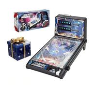 Mini Flipper Portatile, Flipper Elettronico da Tavolo con Luci LED, Macchina da Gioco Arcade Retro per Bambini e Adulti, Natale e Compleanno