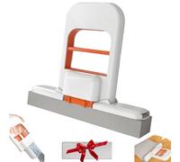 Mini Foldable Desktop Mop, Mini Sponge Mop, Portable, Wet and Dry Use Minis Mops, for Kitchen, Car, Glass, ETC (Orange)