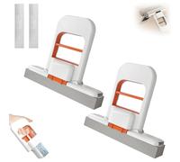 Mini Foldable Desktop Mop, Portable Mini Cleaning Sponge Mop, Wet and Dry Use Cleaning System, for Bathroom, Kitchen, Desktop, Glass, Living Room, Car (2pcs)