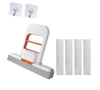 Mini Foldable Desktop Mop, Sponge Mop for Floor Cleaning Squeeze, Wet and Dry Use Cleaning System, Replaceable Head for Bathroom, Kitchen, Desktop, Glass, Living Room, Car (C)