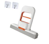 Mini Foldable Desktop Mop, Sponge Mop for Floor Cleaning Squeeze, Wet and Dry Use Cleaning System, Replaceable Head for Bathroom, Kitchen, Desktop, Glass, Living Room, Car (A)