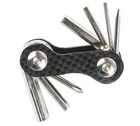 Mini utensile pieghevole M-WAVE 7 funzioni carbonio 59g nero