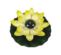 Mini fontana solare piscina stagno cascata fontana solare decorazione da giardino bagno for uccelli all'aperto fontana ad energia solare acqua galleggiante Gioco d'acqua giardino(Yellow No Fountain)