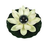 Mini fontana solare piscina stagno cascata fontana solare decorazione da giardino bagno for uccelli all'aperto fontana ad energia solare acqua galleggiante Gioco d'acqua giardino(White No Fountain)