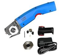Mini forbici elettriche 4500 giri/min 35W coltello circolare elettrico a batteria ricaricabile trimmer tessuto in pelle macchina da taglio in pelle