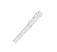 Mini forbici per studenti, a forma di penna, compatte, pieghevoli, portatili, per aprire lettere, per casa, scuola, fai da te (bianco)