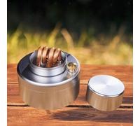 Mini fornello ad alcool leggero con bruciatore a spirito per barbecue da