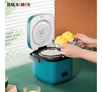 Mini fornello di riso Cucina domestica automatica Macchina da cucina elettrica 1-2 persone Scaldavivande Piroscafo 1.2L Piccolo fornello di riso