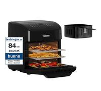 Mini forno e friggitrice ad aria calda friggitrice ad aria 2 in 1 senza BPA 12 L