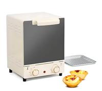 Mini Forno Elettrico da 750 W, Forno a Convezione Intelligente a 3 Livelli con Temperatura Regolabile da 70-250 ℃ e Timer da 60 Minuti, Forno da Controsoffitto Verticale per Cuocere Cottura