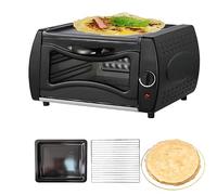 Mini forno elettrico per cuocere pane, pizza e focacce, design compatto per uso domestico e commerciale