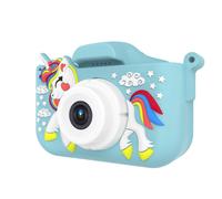 Mini fotocamera digitale per bambini 1080P HD con doppio obiettivo e schermo dis
