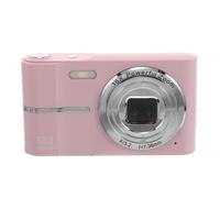 Mini Fotocamera Digitale Rosa, Portatile per Famiglia e Feste | ABS, Facile per Principianti, per Ritratti e Soggetti Lontani, Adatta a Eventi Scolastici