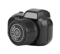 Mini Fotocamera, Fotocamera a Azione 1080p USB 2MP Video Vintage Vlogging Camera da Tasca Indossabile con Fotocamera Portachiavi Mini Fotocamera Digitale per Viaggi per Viaggi Vlog
