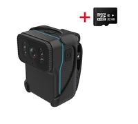 Mini fotocamera per il corpo, 1080P HD Corpo portatile Action Camera WiFi DV Videocamera Registrazione in loop Supporto TF Card Night Vision Cam Video MP4 per le forze dell'ordine, consegna (Color :