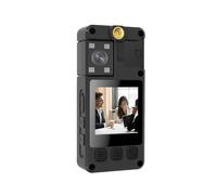Mini fotocamera per il corpo, A38 Mini telecamera portatile for corpo 1080P HD Visione notturna IR Telecamere DV for azione sportiva 2000mAh Registrazione video a lungo termine per le forze dell'ordin