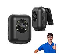 Mini fotocamera per il corpo, Fotocamera indossata dal corpo W4 Videocamera da 64 GB 1080P Batteria da 950 mAh 5 ore di riprese video Mini videocamera sportiva con cinturino for la testa per le forze