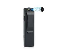 Mini fotocamera per il corpo, Mini fotocamera digitale A3 Torcia HD Micro Cam Corpo magnetico Videocamera con rilevamento del movimento Istantanea Registrazione in loop Videocamera per le forze dell'o