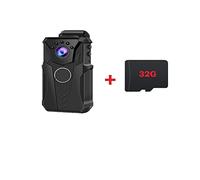 Mini fotocamera per il corpo, Mini telecamera for il corpo Full HD 1080P Montata for cani Piccola telecamera portatile for la visione notturna della polizia per le forze dell'ordine, consegna ( Color