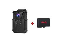 Mini fotocamera per il corpo, Mini telecamera for il corpo Full HD 1080P Montata for cani Piccola telecamera portatile for la visione notturna della polizia per le forze dell'ordine, consegna ( Color