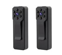Mini fotocamera per il corpo, Mini telecamera HD Micro Cam Fotocamera con corpo magnetico Rilevazione di movimento super grandangolare Istantanea Registrazione in loop Penna di sicurezza per le forze