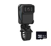 Mini fotocamera per il corpo, Telecamera sportiva for visione notturna a infrarossi ad alta definizione con telecamera Hotspot WiFi Registratore for auto impermeabile ad alta definizione 1080p per le