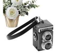 Mini Fotocamera Retrò - Accessorio Miniatura Casa Bambole | Oggetto Fotografico Vintage Bambole BJD Figure 1:3 1:4 1:6 | Decorazione Reflex Digitale Stile Classico