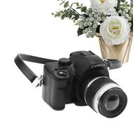 Mini fotocamera SLR in stile retrò, piccolo modello di fotocamera, accessorio di scena per fotografia, design realistico, mini oggetto da collezione | Piccola fotocamera per Doll