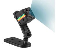 Mini fotocamera SQ11 - Videocamera piccola con supporto regolabile | Fotocamera tascabile tecnologia di rivestimento multistrato in vetro ottico Immagine ad alta trasmissione per sport all'aria aperta