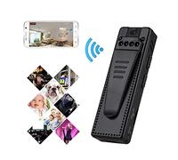 Mini fotocamera wifi indossabile mini DV 1080P. Pieno HD H.264. Penna for telecamera Voice Recorder Pen Micro Body Camara DVR. Videocamera A12. Videoregistratore(With 32G TF Card)