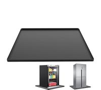 Mini Fridge Mat, 60 x 60 x 1,5 cm, Refrigerator Floor Protector, Spill Proof Fridge Mat, Kitchen Tools & Gadgets for Dryer, Wine Cooler, Kitchen, Laundry, Bedroom, Bathroom, Workplace, Washing Machine