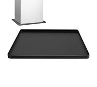 Mini Fridge Mat, Non Slip Waterproof Silicone Refrigerator Floor Pad Leak Proof Appliance Base Protector, Thick Protective Drip Tray Liner for Mini Fridge Refrigerator Washer Dryer Kitchen Dorm