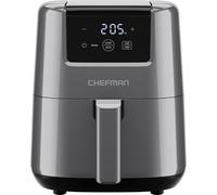Mini Friggitrice ad Aria Chefman da 2L - Friggitrice ad Aria Digitale Risparmia spazio e Compatta con Cestino Antiaderente e Lavabile in Lavastoviglie, Pasti Rapidi e Veloci in Pochi Minuti