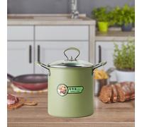 Mini Friggitrice Antiaderente con Filtro Cestello Risparmio Olio per Tempura