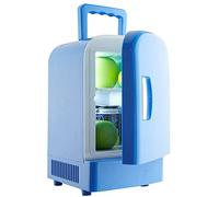 Mini Frigo 4L Auto Casa AC DC Raffreddatore Riscaldatore Cosmetici Bevande | Raffredda 20°C Sotto Ambiente Riscalda 65°C Rivestimento Alluminio 6 Lattine Silenzioso 38dB Ideale Cosmetici
