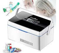 Mini Frigo Dispositivo Raffreddamento Portatile Insulina Scatola Refrigerata Dispositivo Raffreddamento Portatile Per Medicinali Frigorifero Viaggio A Casa Temperatura Costante Reefer,3*battery