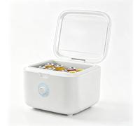 Mini Frigo Portatile 8L Auto, Termoelettrico, Raffreddamento 12V/220V | Per Bevande, Frutta e Medicinali; Intérieur Aluminium, ABS Alimentare, 41dB per Aauto, Casa o Ufficio
